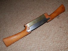  WW2 British Military Round Nosed Spokeshave Leather Skiving Tool - Dated 1944