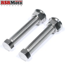 Suzuki GSXR600 GSXR750 GSX-S1000 Titanium Chain Adjusters Adjustment Bolts