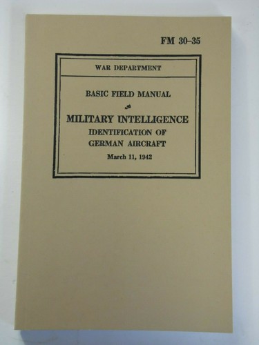 Ww2 intelligence manuals - us,