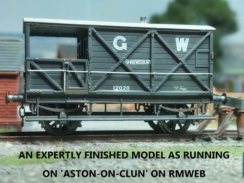Gwr aa16 brake van - van, 4mm