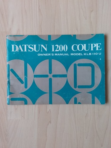 1972 datsun 1200 - datsun, 110