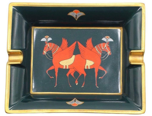 Hermes winged horse - horse, porcelain