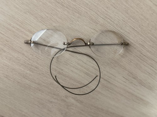 Vtg antique willson rimless - vtg,