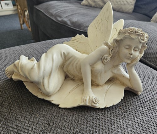 Fairy indoor ornament cream - indoor,