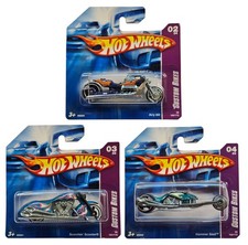 HOT WHEELS 2008 CUSTOM BIKES AIRY SCORCHIN' SCOOTER HAMMER SLED