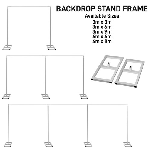 Backdrop stand metal frame - backdrop,
