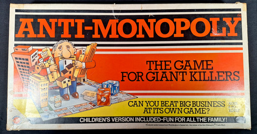 Waddington anti monopoly - waddington's, anti-monopoly