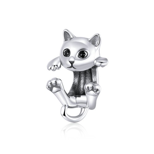 Cat wrap charm - charm, kitten