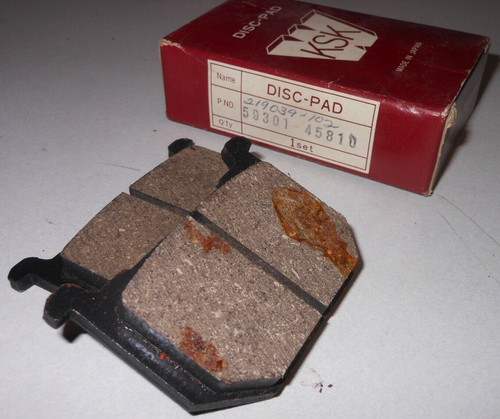 Nos ksk brake pads fits - nos,