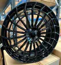 Black x4 19" Maybach 299 Style Alloy Wheels 8J Et45 Mercedes A C CLA GLA Vito C