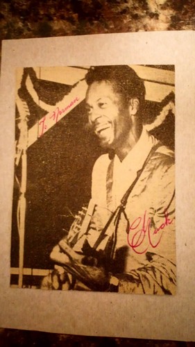 Chuck berry hand signed - berry,
