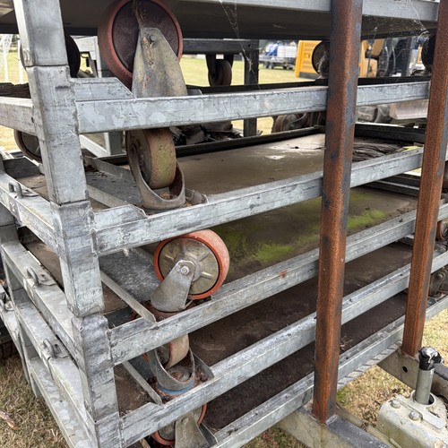 Dutch flower trolleys - flower, job
