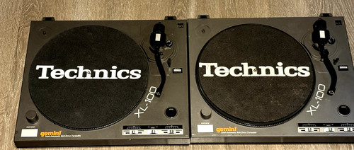 Gemini 100 turntables - gemini, xl