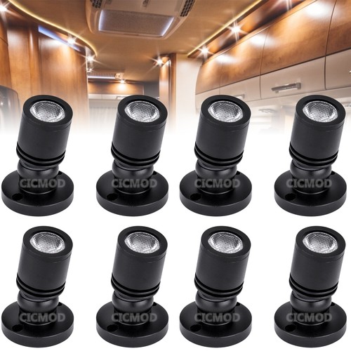 8pcs 12v spot lights led - 8pcs, mini