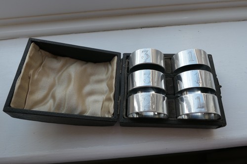 Napkin rings boxed epns - 6,