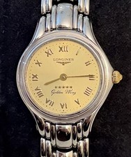 Longines Golden Wing Swiss Made Women Watch – Gold Dial Roman Numerals