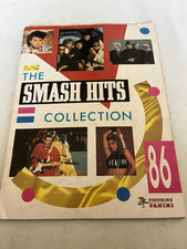 Panini Smash Hits 1986 Sticker Album  complete all stickers