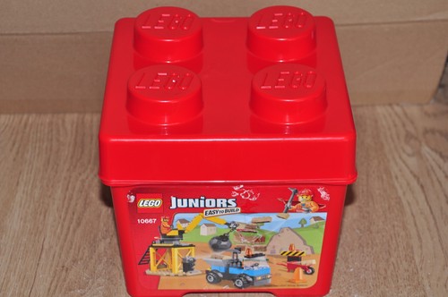 Lego storage box red - lego,