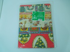 20 Sheets Vintage Christmas Gift Wrap Wrapping Paper Each Sheet 70cm x 50cm NOS