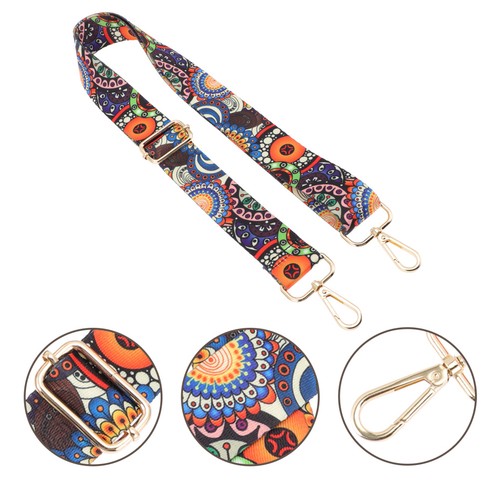 Retro floral pattern banjo - retro,
