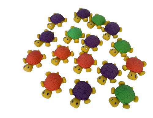 Turtle tortoise erasers - turtle,