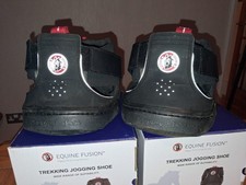 Equine Fusion 15 Regular Trekking Jogging Hoof Boots Synthetic Material