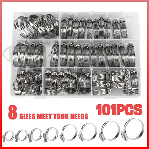 101pcs assorted stainless - assorted,