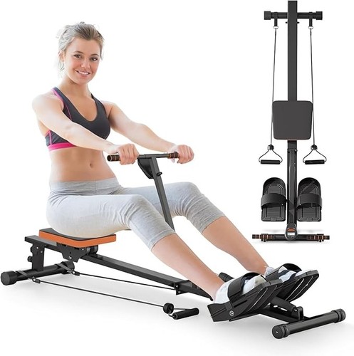 Folding rowing machine - folding,