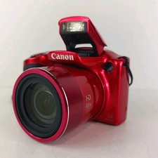Canon PowerShot SX410 IS 20.0MP Digital Camera Red 40x Zoom - Tested Canon 