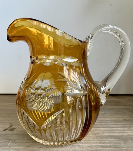 Vintage amber yellow - amber,