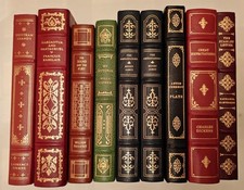 Franklin Library Quarter Qtr Bound Leather Books, £15 each + fee/post or offer