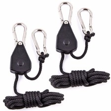 2 x Rope Ratchet Adjustable