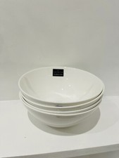 4x Dartington White Bowls Fine