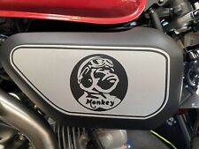 honda monkey air filter decals / stickers / transfer silver