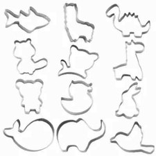 Pack cookie mould stainless - 6/pack,