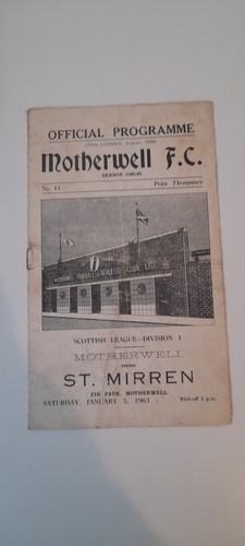 Motherwell mirren 5 - motherwell, st
