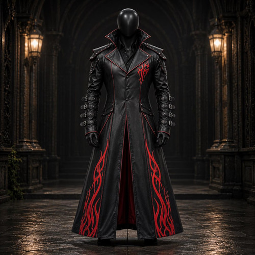 Gothic red tribal - gothic,