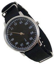 UNO single hand watch: Black