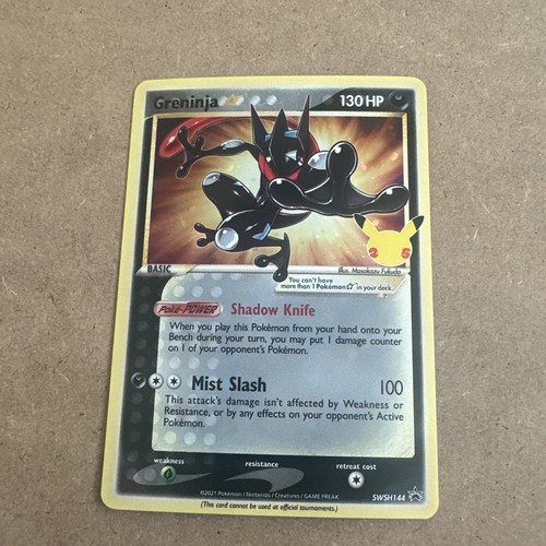 Pokémon tcg greninja gold - greninja,