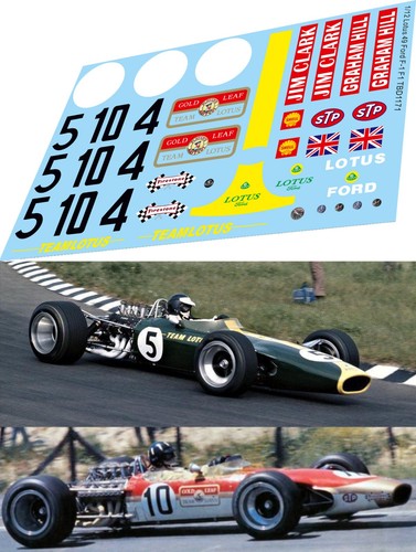 Decals for lotus 49 - decals, for lotus