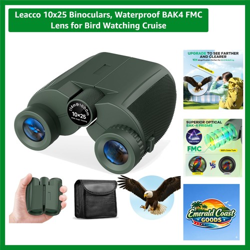 Portable 10x25 binoculars with - binoculars,