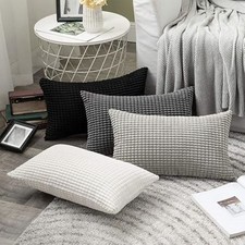 Miulee Cushion Covers Luxury Pillow Case - 30cm x 50cm - set of 4 covers