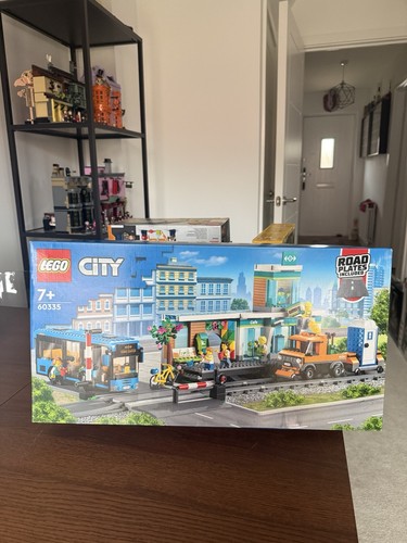 Lego city train station - city,