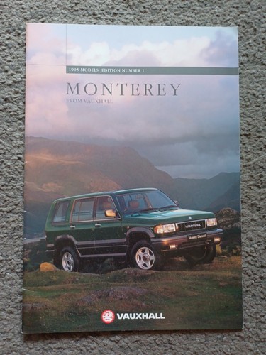 1994 vauxhall monterey - 1994-95,