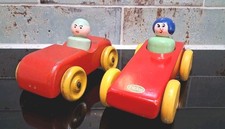 Vintage ESCOR Wooden Toy Cars