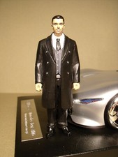 1/18 BATMAN BRUCE WAYNE VROOM NOT PAINTED FIGURE FOR MINICHAMPS AUTOART