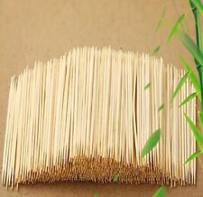 200X ToothPicks Wooden Bamboo Sticks Dental Floss Cocktail Fruit Cheese