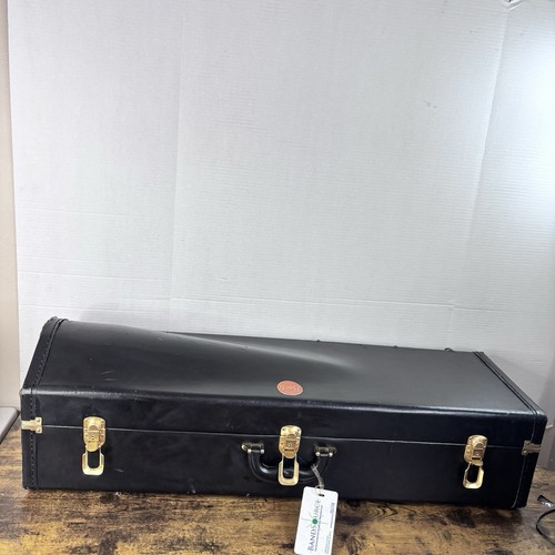 Vtg bach leather - leather, trombone
