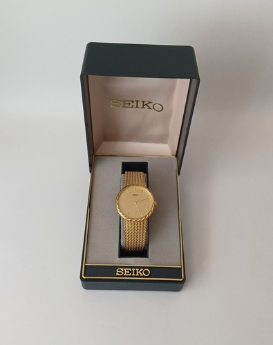 Vintage seiko gents gold tone - vintage,