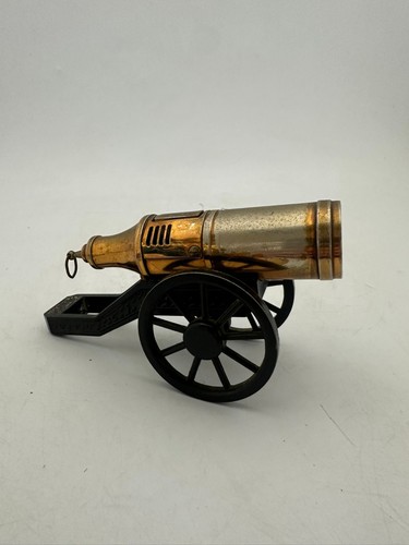 Vintage 1960 70s metal cannon - vintage,